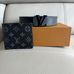 Louis Vuitton Belt and Wallet