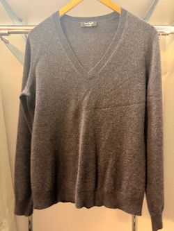 Cashmere pullover M in dark grey