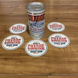 Charge Premium Beer 12 oz Can Little Swit Huntington, West Virginia With Lot Of 5 Co