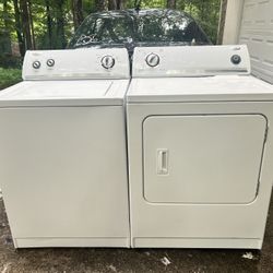 💯FREE DELIVERY💯WHIRLPOOL  SUPER CAPACITY WASHER AND DRYER SET💯WORKS LIKE-NEW 💥