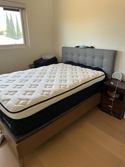 Nest Bedding Alexander Signature Hybrid Mattress and Bed Frame