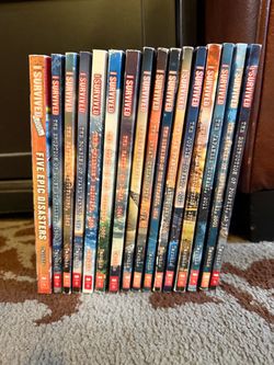 I survived 16 books set