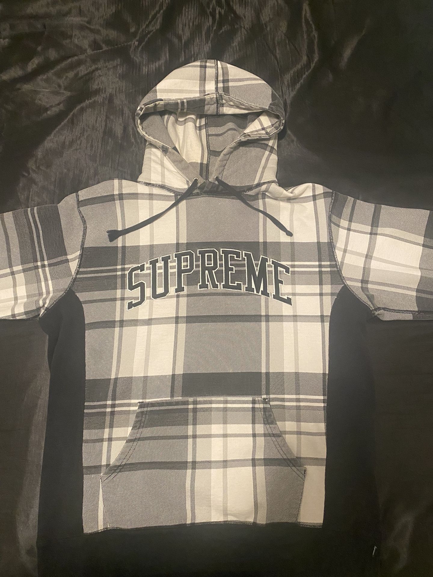 Supreme Plaid Hoodie