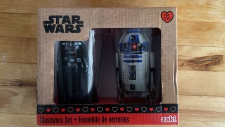Star Wars Glass Cup Set 