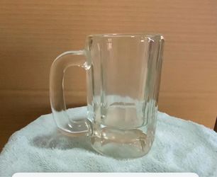 Clear Glass Beer Mug