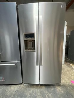 Stainless Steel Side by Side Refrigerator