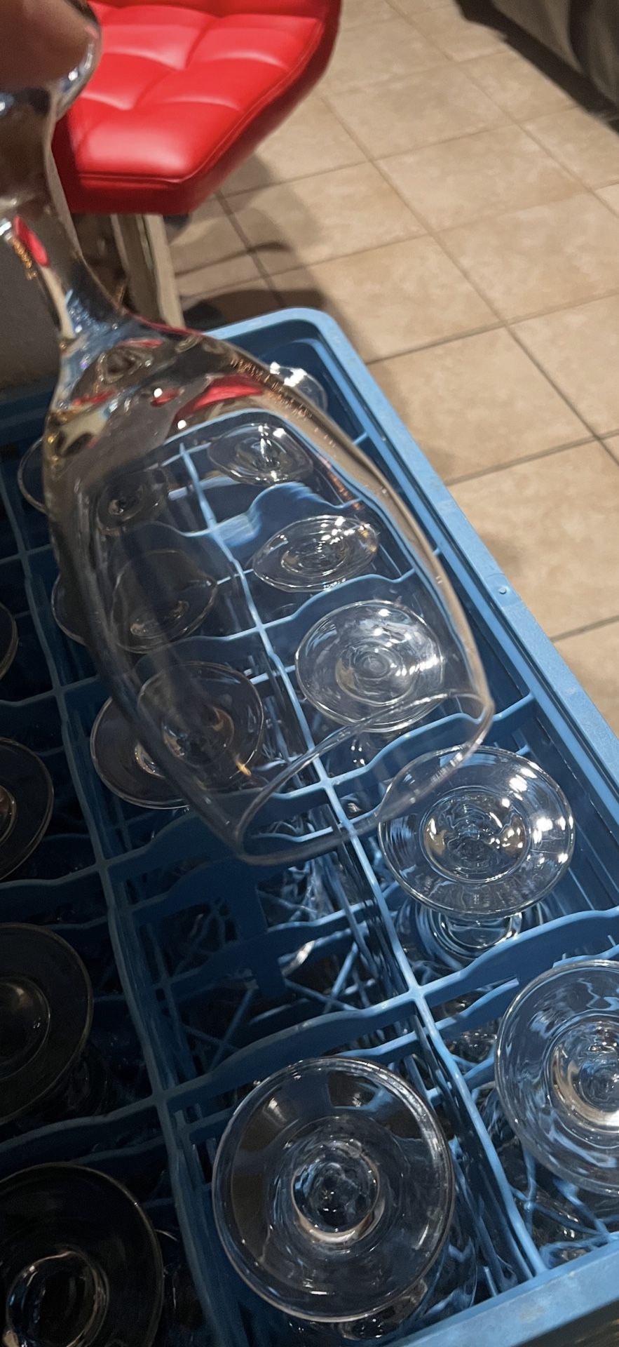 Glassware With Racks