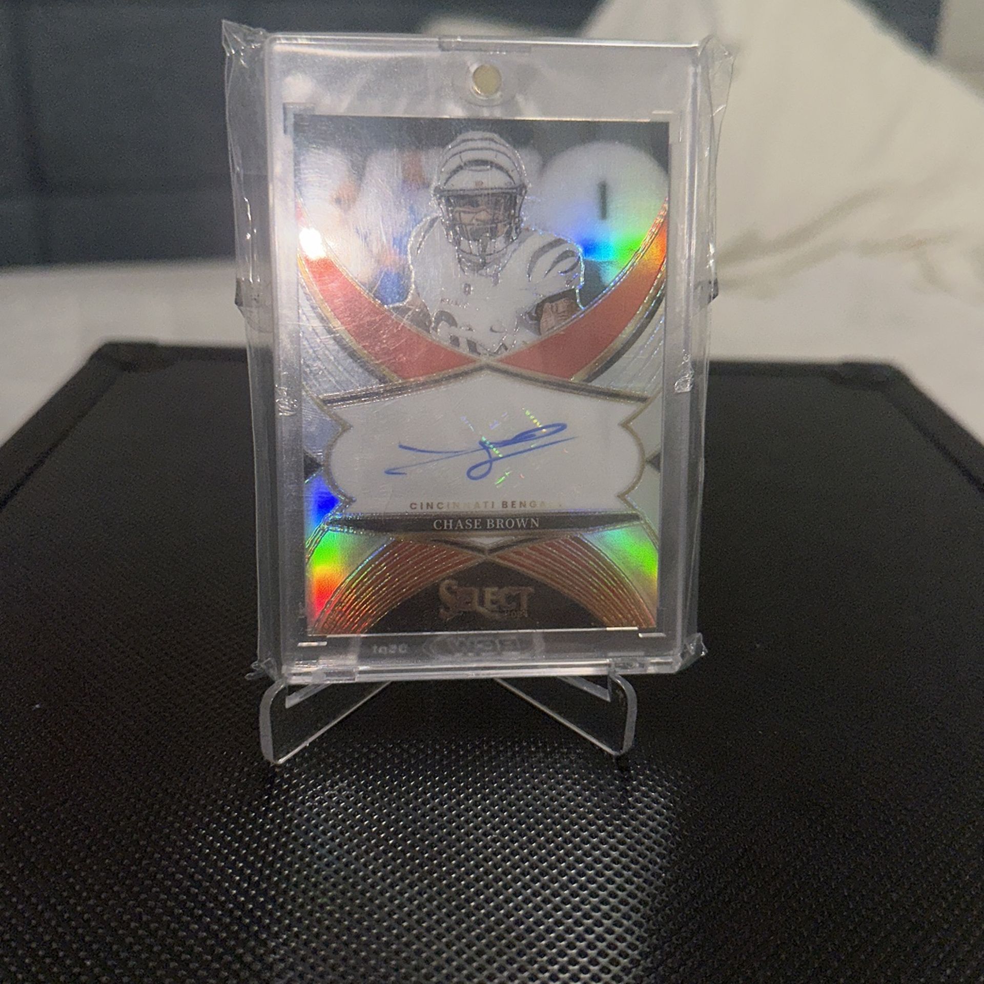 Chase Brown Select autograph