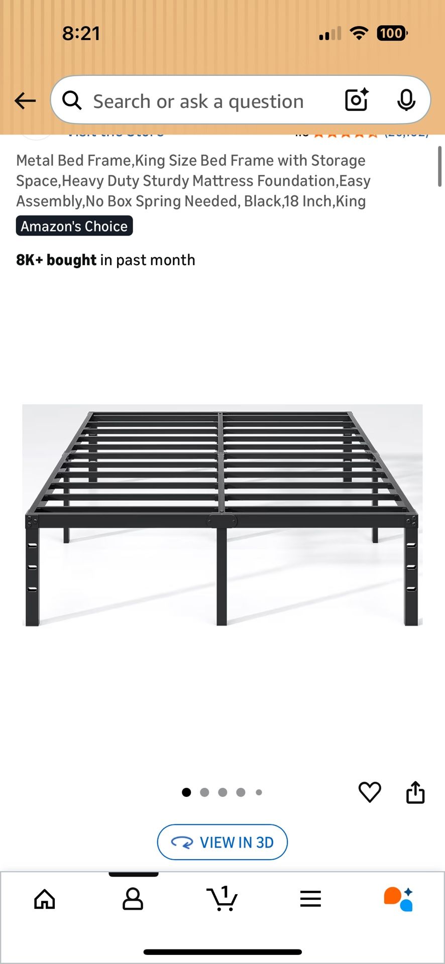 King Size Bed Frame