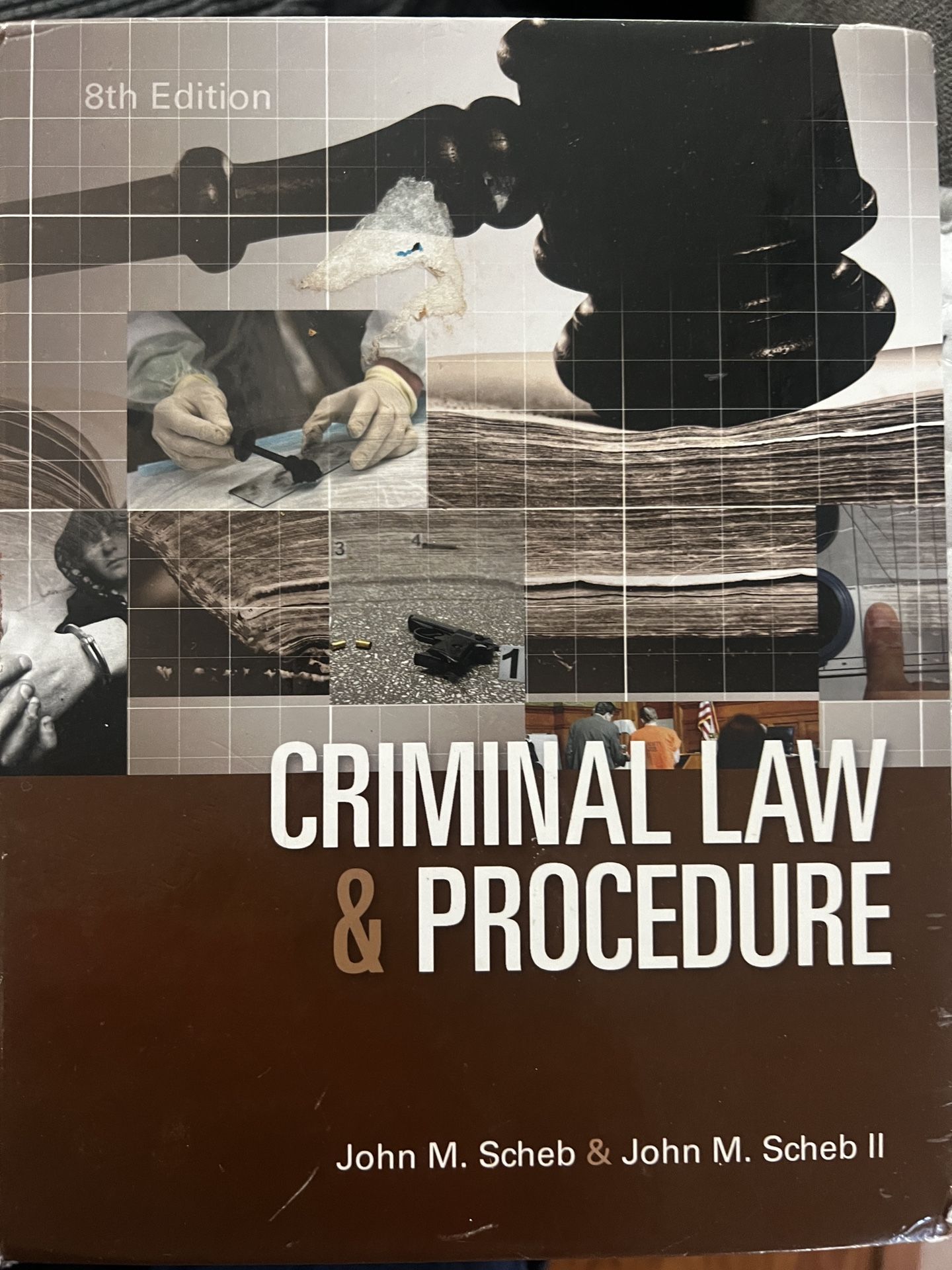 Criminal Law And Procedure Book Hard Cover
