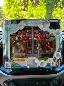 One Piece Card Game Illustration Box Rayleigh & Shakuyaku (Factory Sealed)