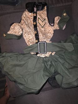 Air force tutu Med child costume