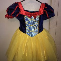 Snow White Costume Size 4 Kids