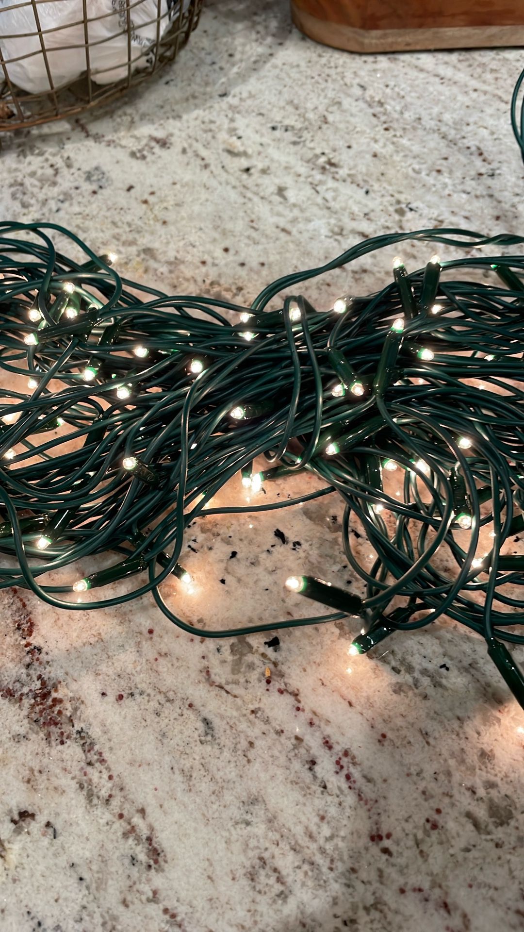 FREE Brand New String Of White Lights.