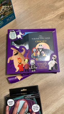 Crochet Set Disney Nightmare Before christmas