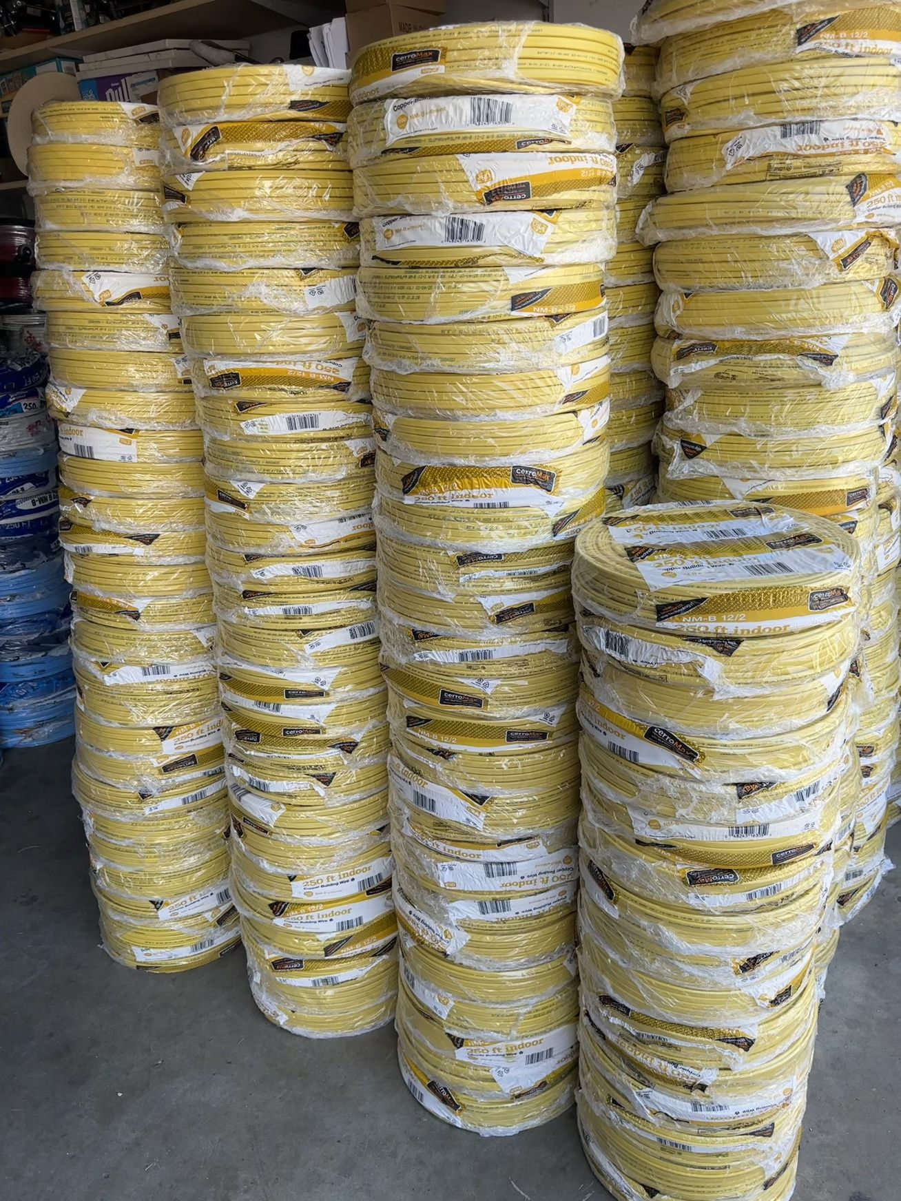 12/2 NM B 250ft Cerromax Or Romex