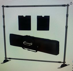 Green Screen & Backdrop Heavy Duty Stand 10’ X 8’