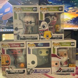 The Nightmare Before Christmas Funko Pops