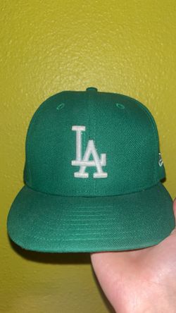 Green LA hat
