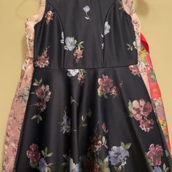 Girls Dress Dark Blue Size 12