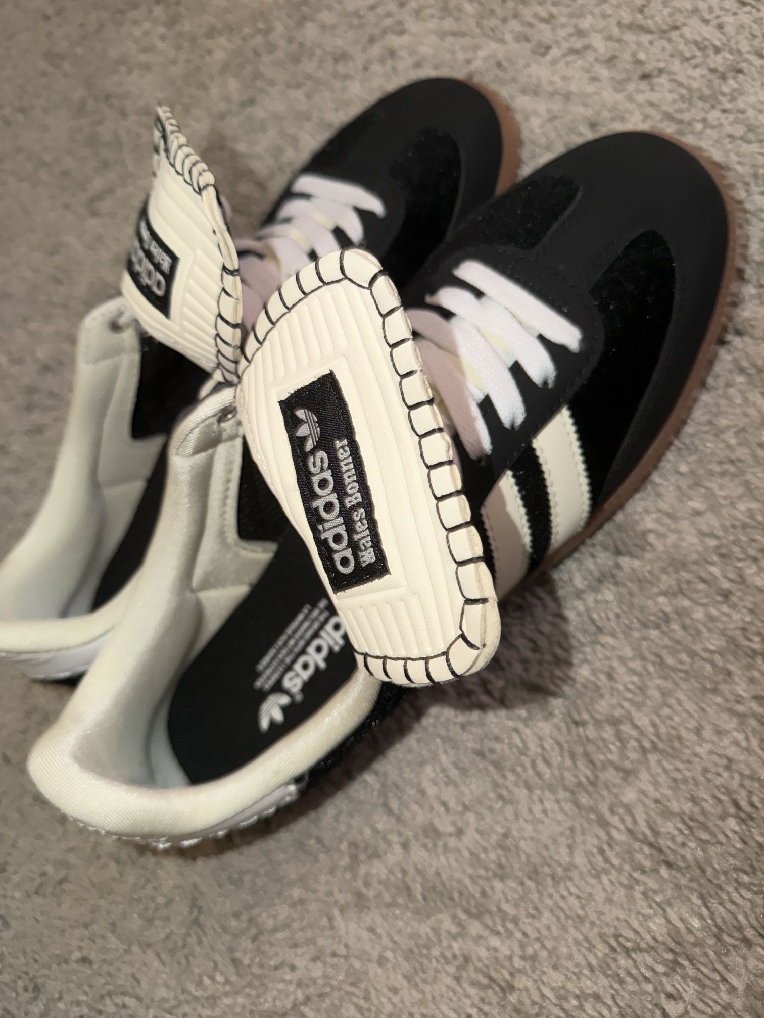 Adidas Samba Wales Bonner Core Black Adidas