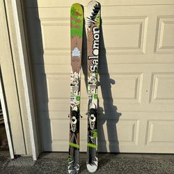 Salomon Shogun Skis 173cm, twin tips, free style