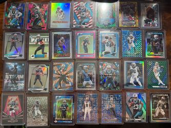 Carolina Panthers football card lot