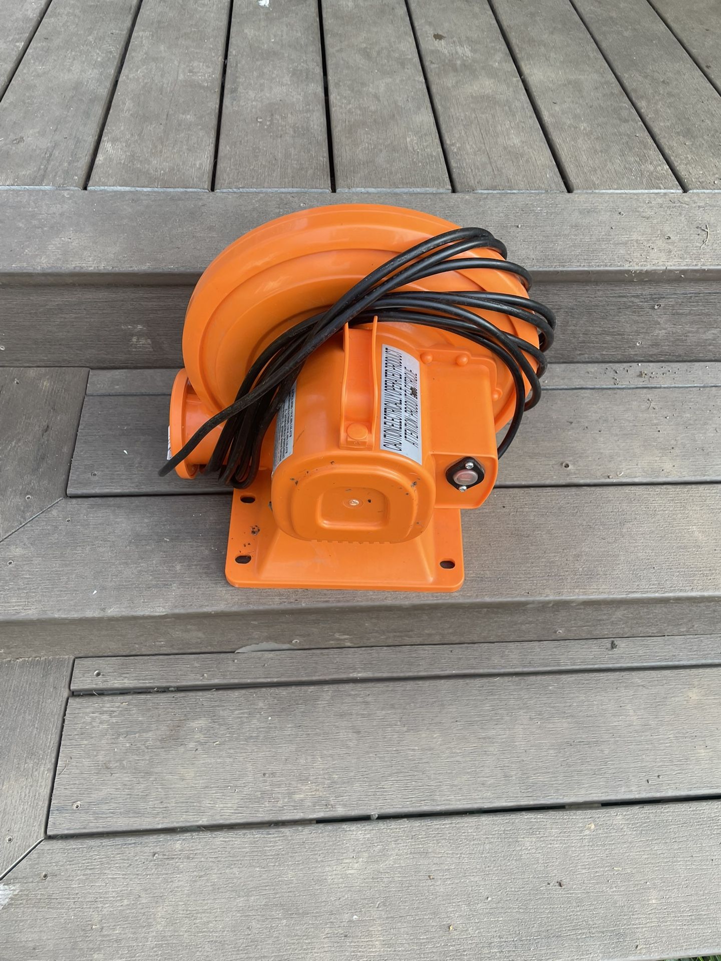 Inflatable Bounce House Air Pump