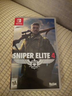 Sniper Elite 4 nintendo switch