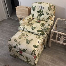 Chair and Ottoman