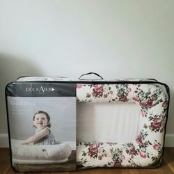 60% Off Like New DockATot Grand - $120, Retails for $300 - La Vie en Rose 100% Cotton Cover - Includes Original Travel/Storage Case & Materials