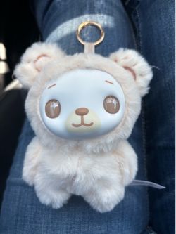 Toki Doki Blind Box Item Biscotti Bear Key Chain Plush