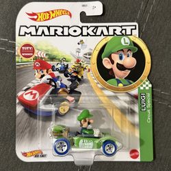 Mattel HOT WHEELS MARIO KART LUIGI CIRCUIT SPECIAL - New NIB