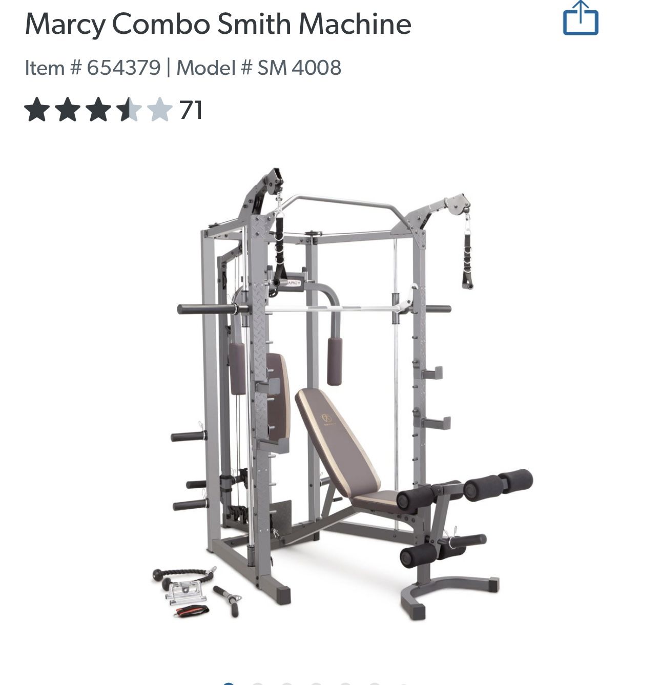 Marcy Smith Machine (New In Box)