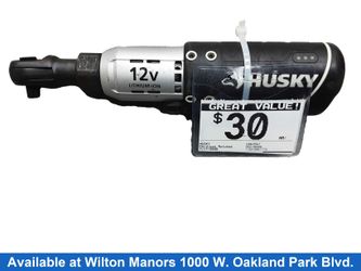 Husky H38cprat Black Cordless Ratchet