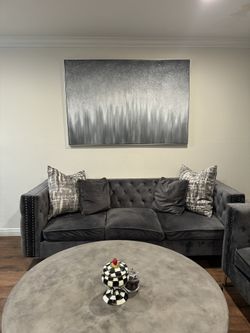 Grey Couches (2 Pieces)