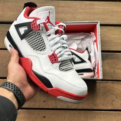 Jordan 4 Fire Red 