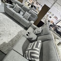 Power Reclining Sofa Set