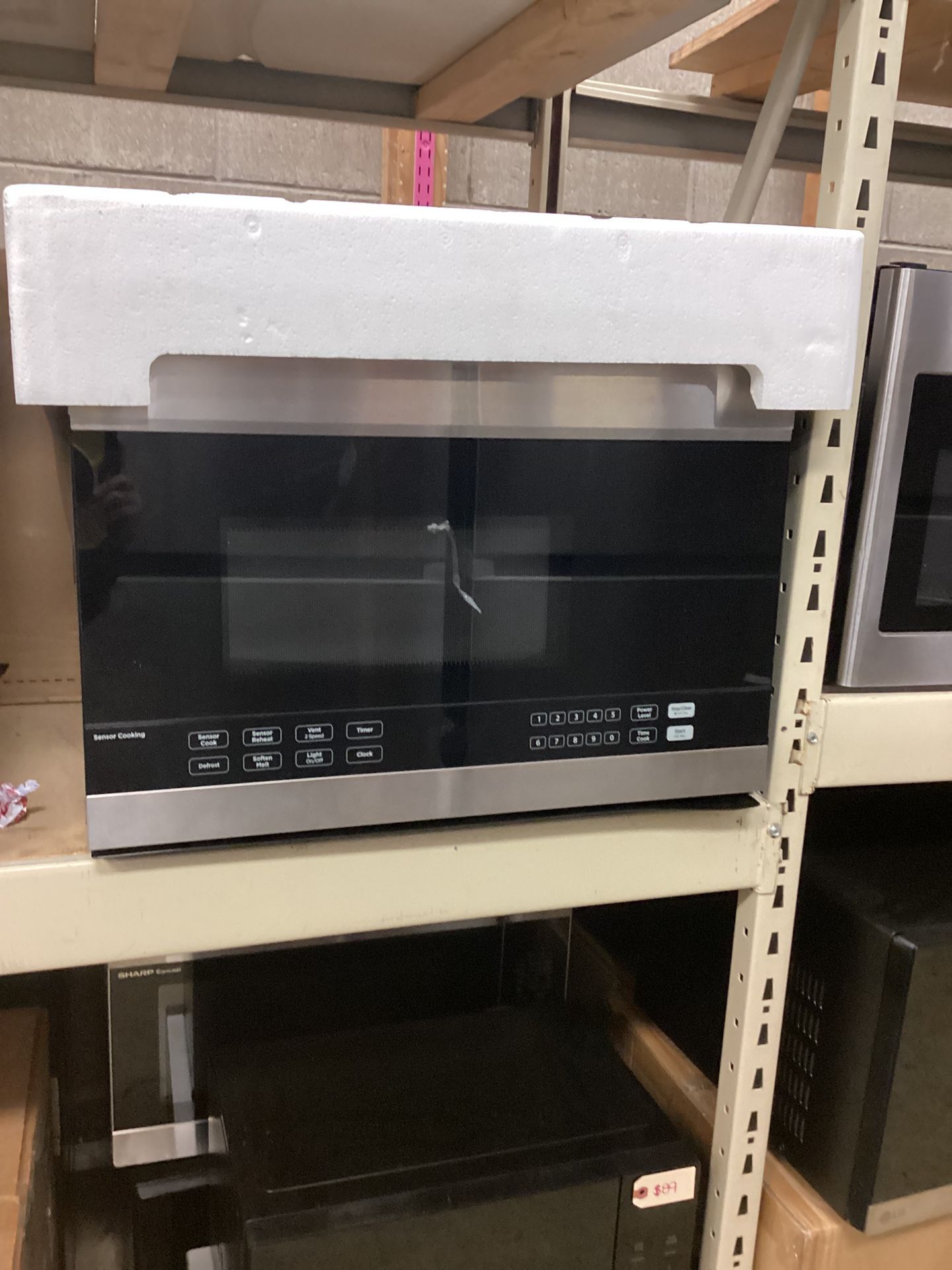 Danby 1.4 cu. ft. Over The Range Microwave with Sensor Cooking