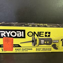 Ryobi 18V Cordless Reciprocating Saw (Tool Only)