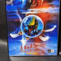 Kelly Jo Minter Autograph A Nightmare on Elm Street 5 Dream Child Signed 8x10 Beckett COA