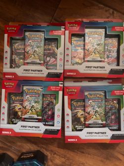 Pokémon First Partner Illustration Collection Series 2 x4