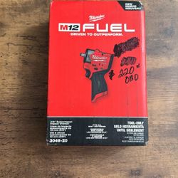 Brand New In Box Milwaukee 3/8” Subcompact Impact Wrench