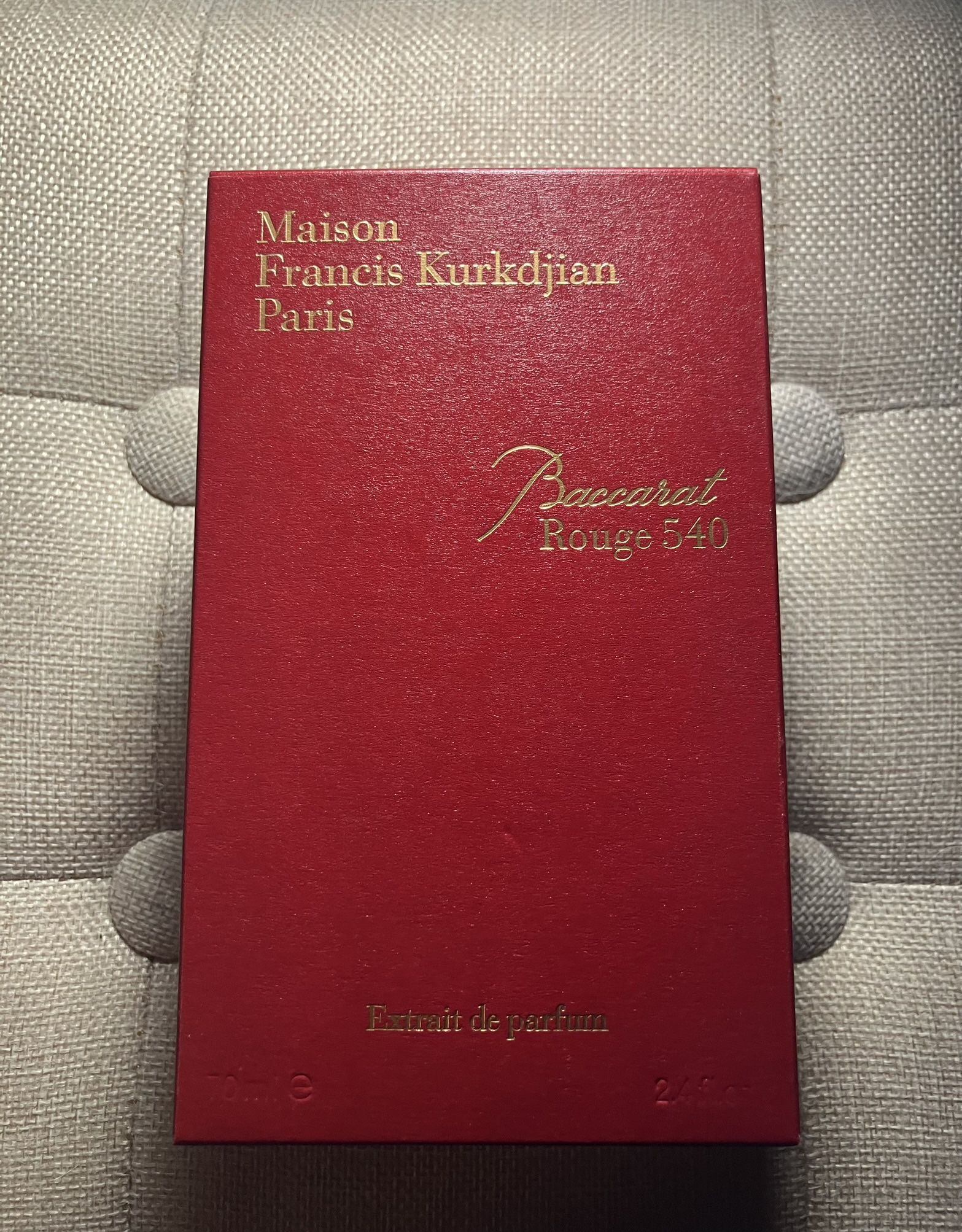 Baccarat Rouge 540