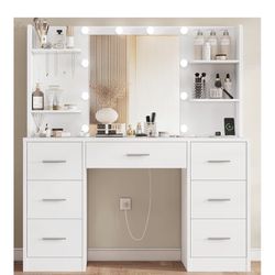 Large Makeup Vanity