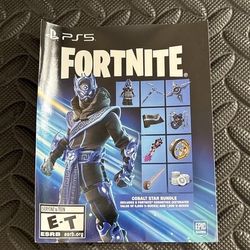 Fortnite Cobalt Star PS5 Code (new)