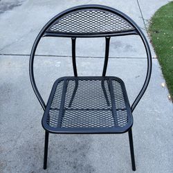 Mid Century Hoop Patio Chair
