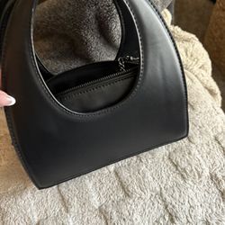 Black Zara purse