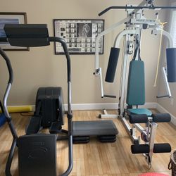 Home Gym, Elliptical, And Flooring 