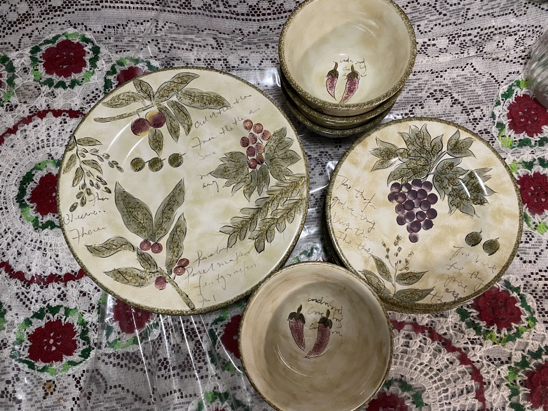 Set of Plates
